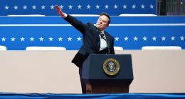 Elon Musk Faces Allegat!ons of Performing Nazi Salute at Trump's Inauguration Celebration