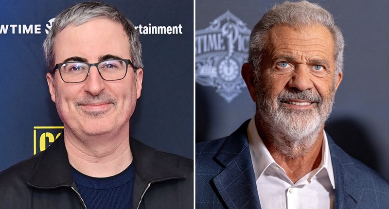 John Oliver Critiques Mel Gibson Over Gun Rights and DOJ Firing
