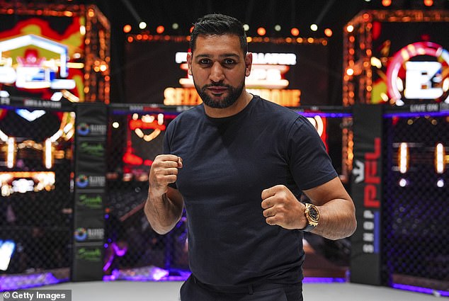 Amir Khan revealed he turned down two major television shows after being approached by BBC bosses (pictured last year)