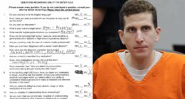 Bryan Kohberger Reveals Mental Health Diagnoses Before Guilty Plea