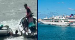 Cruise passenger Leaps From Ship To Avoid Paying $16,000 Debt