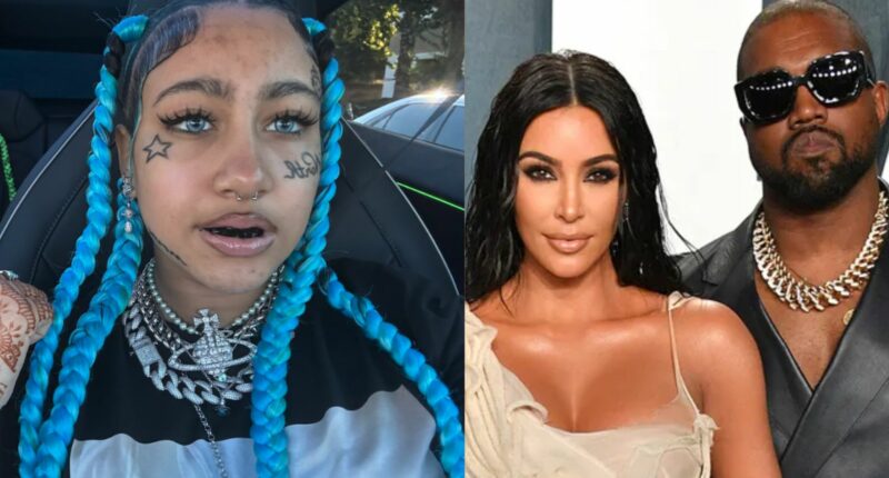 North West’s Bold Tattoo Style Causes Kanye and Kim Clash
