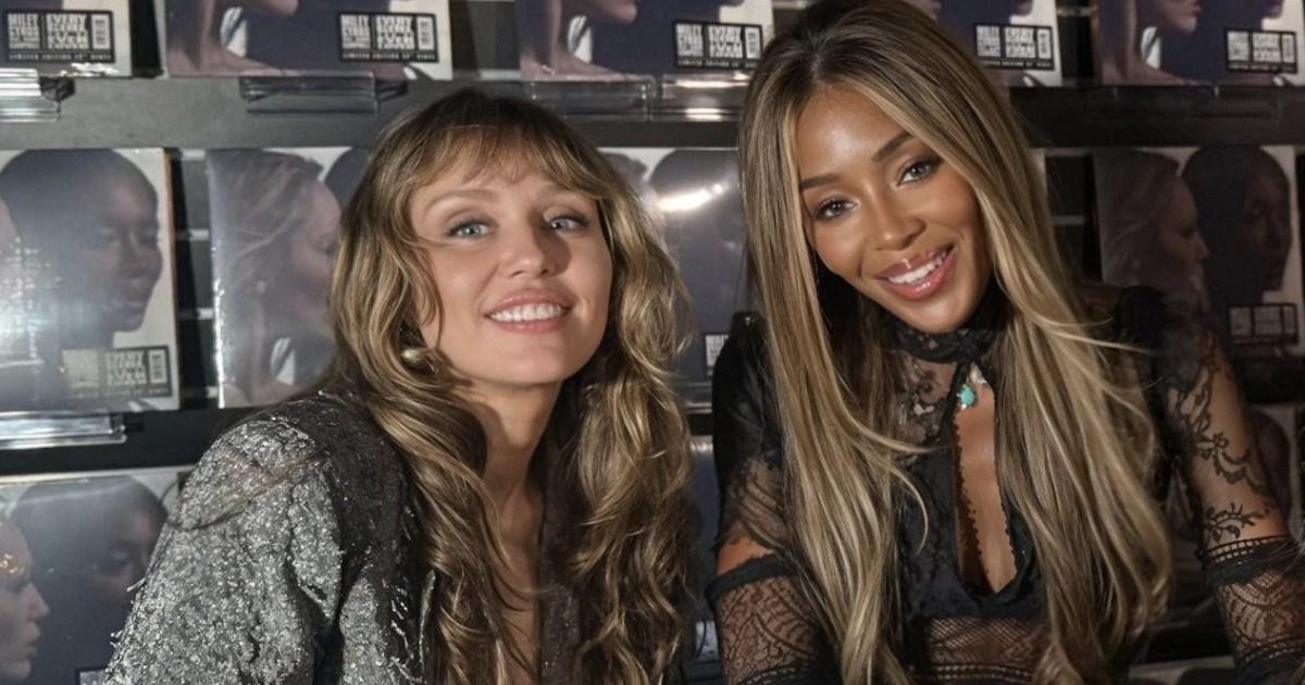Miley Cyrus Faces Criticism for Disengagement at Signing Event with Naomi Campbell
