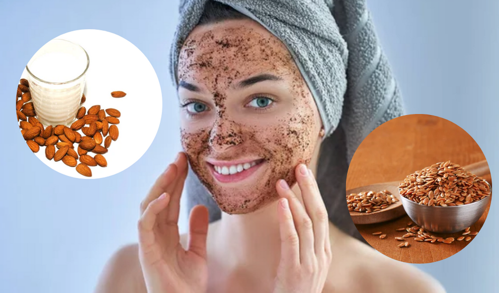 Almond and Flaxseed Face Cleanser Harnessing Nature's Bounty for a Radiant Glow 