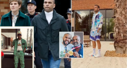 Dani Alves' £4.5m villa party continues until 5am, days after his release on bail from rape conviction