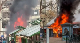 Fire Breaks Out at NYC's Bryant Park Winter Village